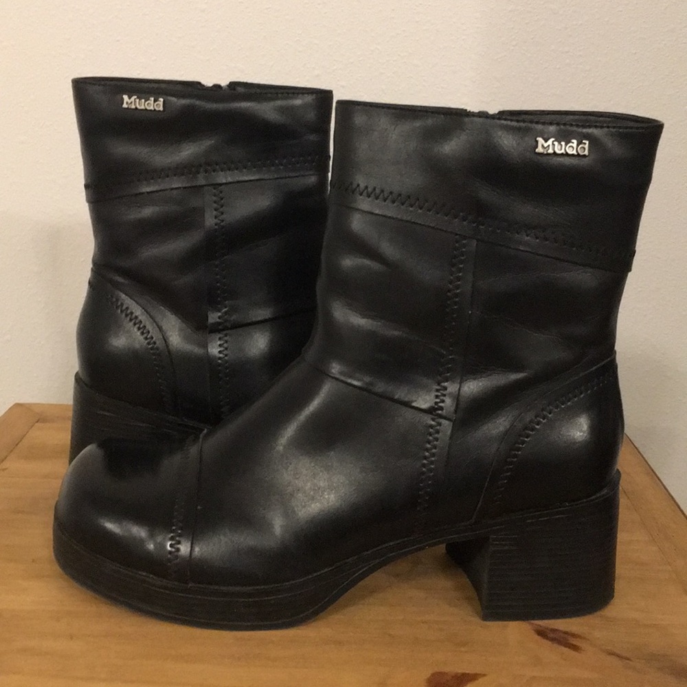 Cute Mudd Ankle Boots Black 9